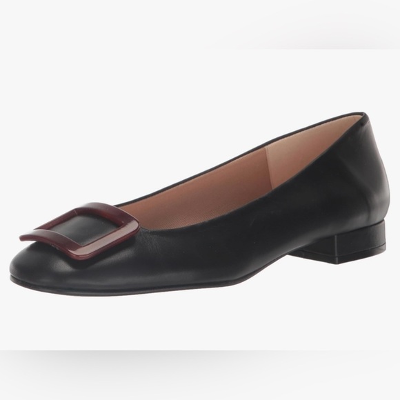 NEW, French Sole FS/NY Womens Leather Drum2 Ballet Flats Buckle Accent Size 8 - Picture 10 of 14